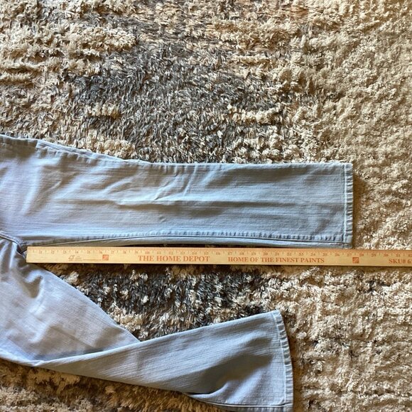 Chico's Platinum Jeans Bootcut Light Blue Stretch Denim Women’s Size 0 Short - Picture 8 of 8